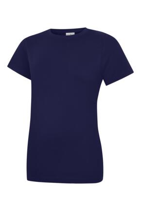 Uneek UC318 - Ladies Classic Tee Shirt 180gsm - Navy Blue