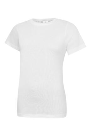 Uneek UC318 - Ladies Classic Tee Shirt 180gsm - White
