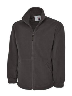 Uneek UC604 - Classic Full Zip Fleece Jacket 300gsm - Charcoal