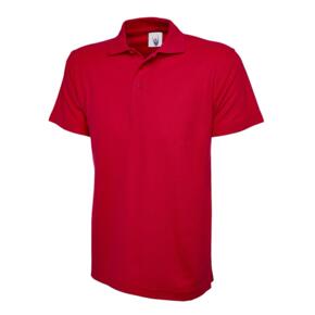 Uneek UC101 - Classic Pique Polo Shirt 220gsm - Red