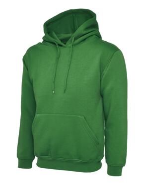 Uneek UC502 - Classic Hooded Sweatshirt 300gsm - Kelly Green