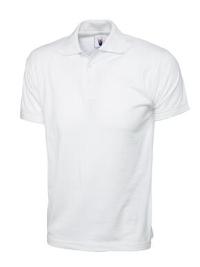 Uneek UC122 - Jersey Cotton Poloshirt 190gsm - White