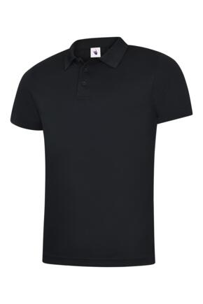 Uneek UC127 - Ultra Cool Workwear Polo Shirt 200gsm - Black