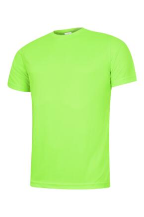 Uneek UC315 - Ultra Cool Tee Shirt 140gsm - Electric Green