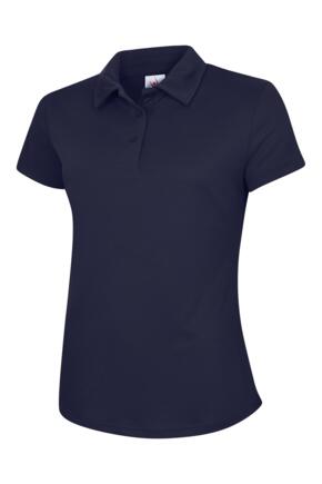 Uneek UC126 - Ultra Cool Ladies Polo Shirt 140gsm - Navy Blue