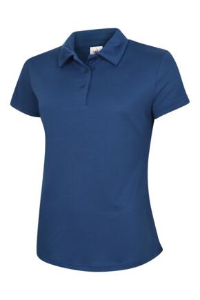 Uneek UC126 - Ultra Cool Ladies Polo Shirt 140gsm - Royal Blue