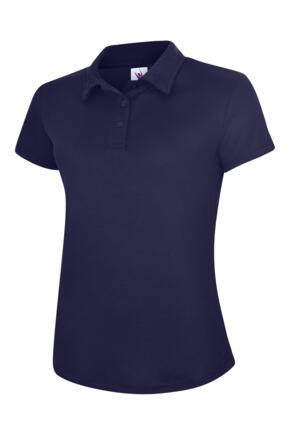 Uneek UC128 - Ladies Ultra Cool Polo Shirt 200gsm - Navy Blue