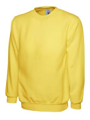 Uneek UC202 - Childrens Classic Sweatshirt 300GSM - Yellow
