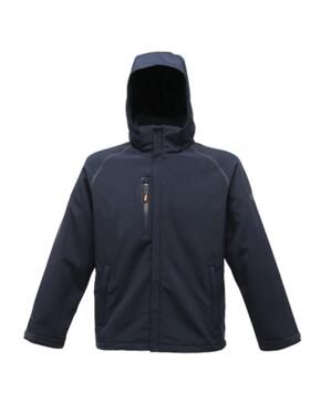 Regatta TRA660 Repeller - Lined Hooded Softshell Jacket - Navy Blue