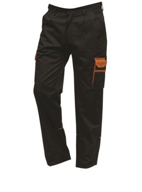 ORN 2580 Silverswift - Two Tone Combat Trouser - Black / Orange