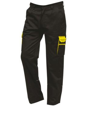 ORN 2580 Silverswift - Two Tone Combat Trouser - Black / Yellow