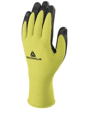 Apolonit Knitted Works Glove (Pack of 12 Pairs) - Fluorescent Yellow / Black