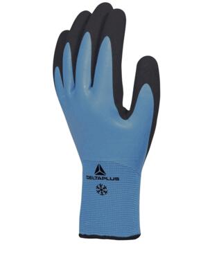 DeltaPlus Thrym Acrylic Polyamide Safety Glove (Pack of 12 pairs) - Light Blue