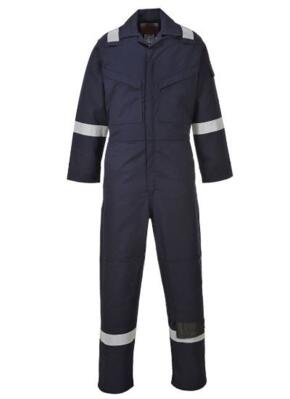 Portwest FR50 - Flame Resistant Anti-Static Coverall - Navy Blue