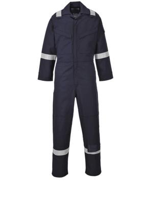Portwest AF53 - Araflame FR Lightweight Coverall - Navy Blue