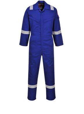 Porwtest AF73 - Araflame FR lightweight Coverall - Royal Blue