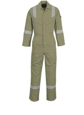Portwest FR21 - Bizflame FR Lightweight Coverall - Khaki