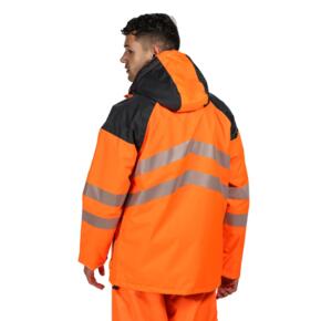 Regatta Tactical HiVis Parka Jacket - Orange