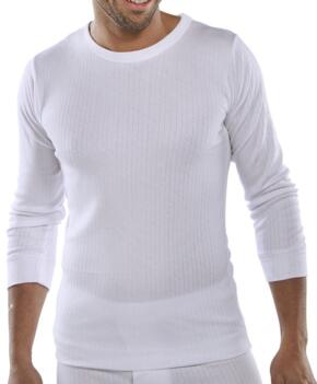 Beeswift THVLS - Thermal Vest Long Sleeved - White