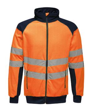 Regatta TRF525 HiVis Pro Fleece Jacket - Orange