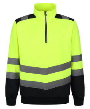REGATTA TRF670 Pro Hi-Vis 1/4-ZIP - Sweatshirt - YELLOW