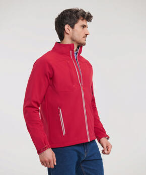 RUSSELL J410M BIONIC SOFTSHELL JACKET - Classic Red