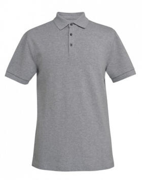 Brook Taverner 4223 Hampton - Premium Cotton Polo - Grey Marl
