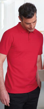 Brook Taverner Columbia Performance Polo - Red