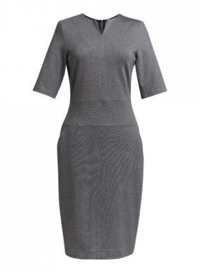Brook Taverner Celeste Jersey Stretch Dress - Grey