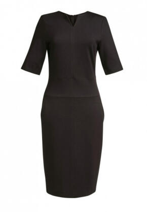 Brook Taverner 2365 Celeste – Jersey Stretch Dress - Black