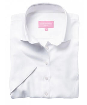Brook Taverner 2320 Victoria – Royal Oxford Ladies Shirt - White