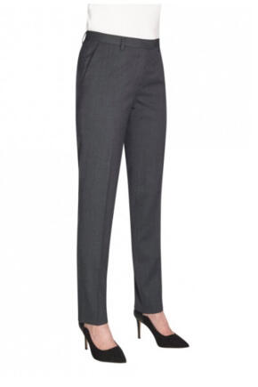 Brook Taverner 2306 Hempel - Slim Leg Trouser - Mid Grey