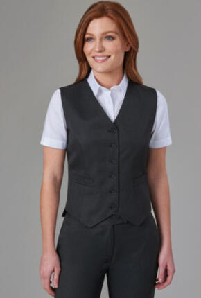 Brook Taverner 2233 Omega – Ladies Waistcoat - Charcoal