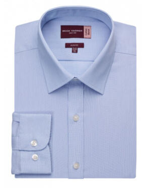 Brook Taverner 7721 Pisa - Slim Fit Shirt - Sky Blue