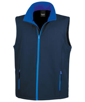 RESULT R232M - softshell bodywarmer - Navy / Royal