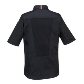 Portwest Stretch Mesh Air Pro Short Sleeve Jacket - Black