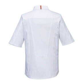Portwest Stretch Mesh Air Pro Short Sleeve Jacket - White