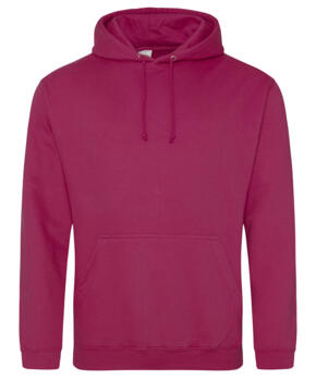 AWD JH001 - College Hooded Sweatshirt - Cranberry