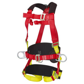 Portwest FP18 - 3 Point Comfort Plus Harness - Red / Yellow