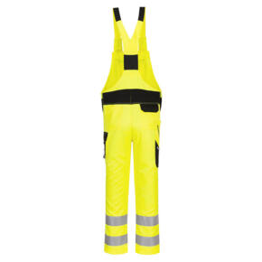 Portwest PW244 - Hi-Vis Bib and Brace - Yellow / Black