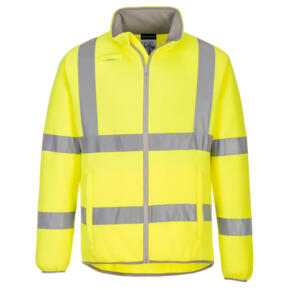 Portwest EC70 - Hi-Vis Eco Fleece Jacket - Yellow