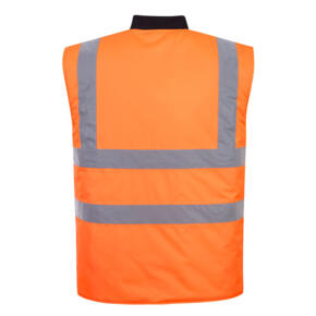 Portwest S469 - Hi-Vis Reversible Bodywarmer - Orange