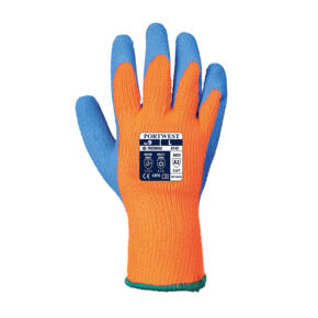Portwest Cold Grip Glove - A145 - Orange / Blue