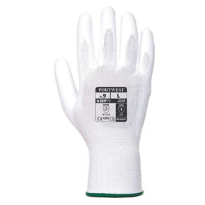 Portwest PU Palm Glove - Carton (480 Pairs) - A129 White