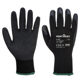 Portwest Grip Glove - Latex - A100 - Black