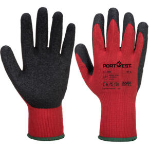 Portwest Grip Glove - Latex - A100 - Red / Black