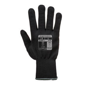 Portwest Polka Dot Glove - A110 - Black