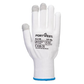 Portwest Grip 13 PVC Dotted Touchscreen Glove (Pk12) - A118