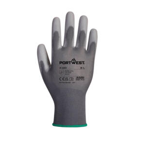 Portwest PU Palm Glove - A120 - Grey