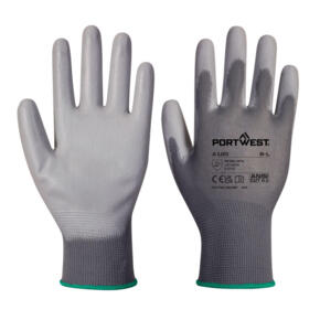 Portwest PU Palm Glove - A120 - Grey